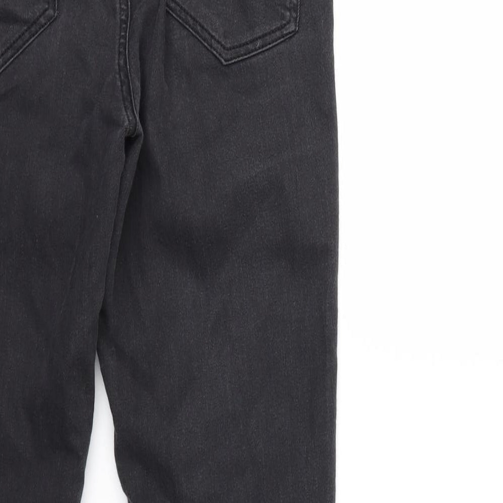 Wear Denim Womens Black  Denim Jegging Jeans Size 12 L30 in