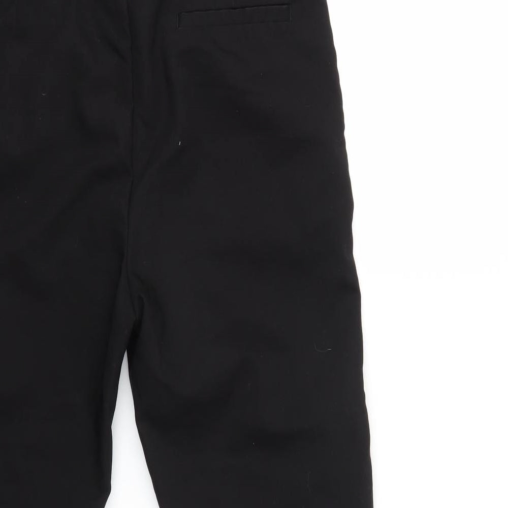 H&M Womens Black   Trousers  Size 10 L25 in