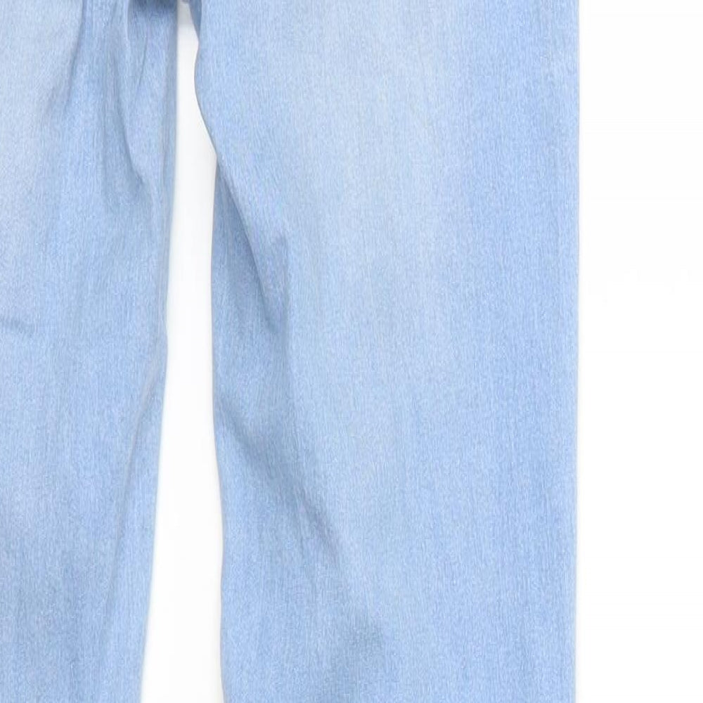 Denim & Co. Womens Blue  Denim Skinny Jeans Size 10 L29 in
