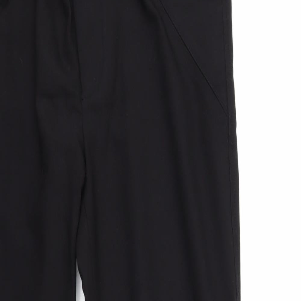 Zara Womens Black   Trousers  Size M L28 in