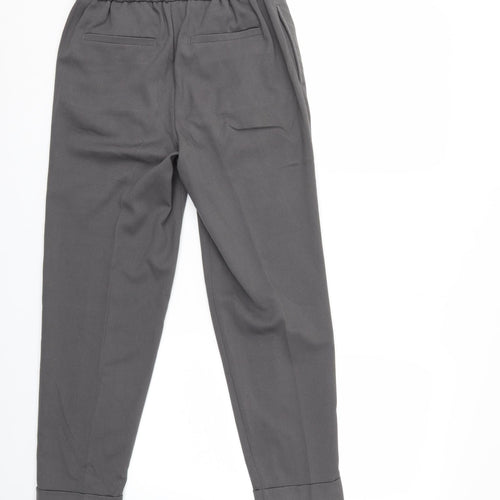 Very Womens Grey   Trousers  Size 6 L25 in