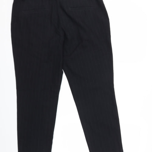 NEXT Womens Blue Striped  Trousers  Size 14 L25 in