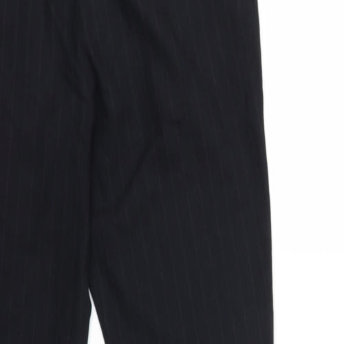 NEXT Womens Blue Striped  Trousers  Size 14 L25 in