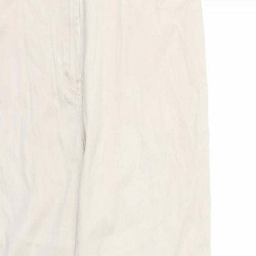 Damart Womens Beige   Trousers  Size 12 L28 in