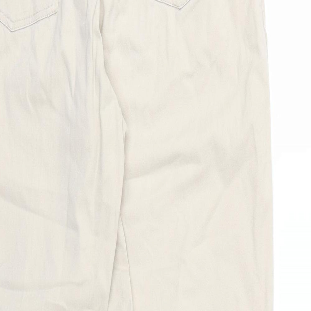 Damart Womens Beige   Trousers  Size 12 L28 in