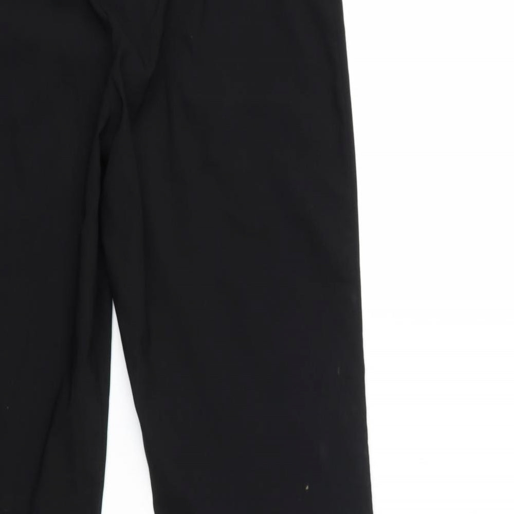 Blue Angel Womens Black   Trousers  Size 10 L22 in