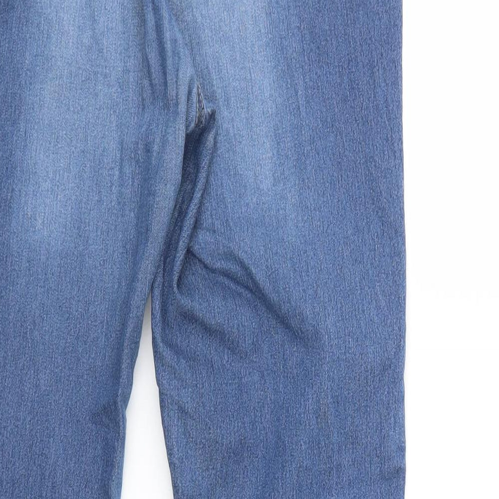 TU Womens Blue  Denim Jegging Jeans Size 18 L29 in