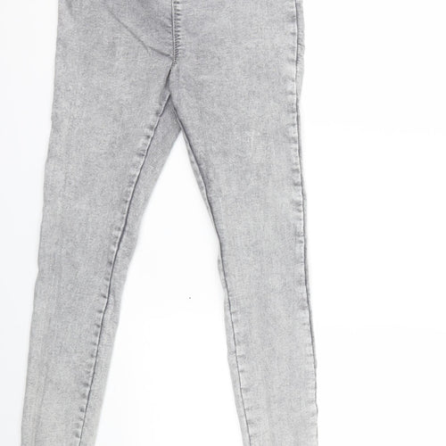 Papaya Womens Grey  Denim Jegging Jeans Size 10 L27 in