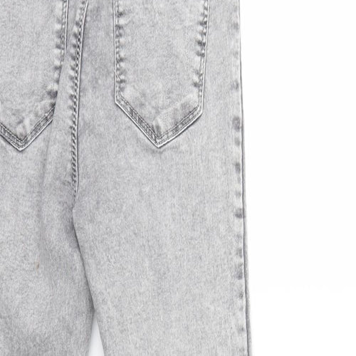 Papaya Womens Grey  Denim Jegging Jeans Size 10 L27 in
