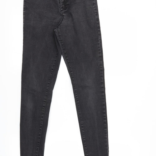 Denim & Co. Womens Black  Denim  Jeans Size 12 L27 in