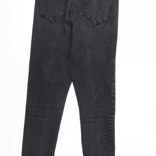 Denim & Co. Womens Black  Denim  Jeans Size 12 L27 in