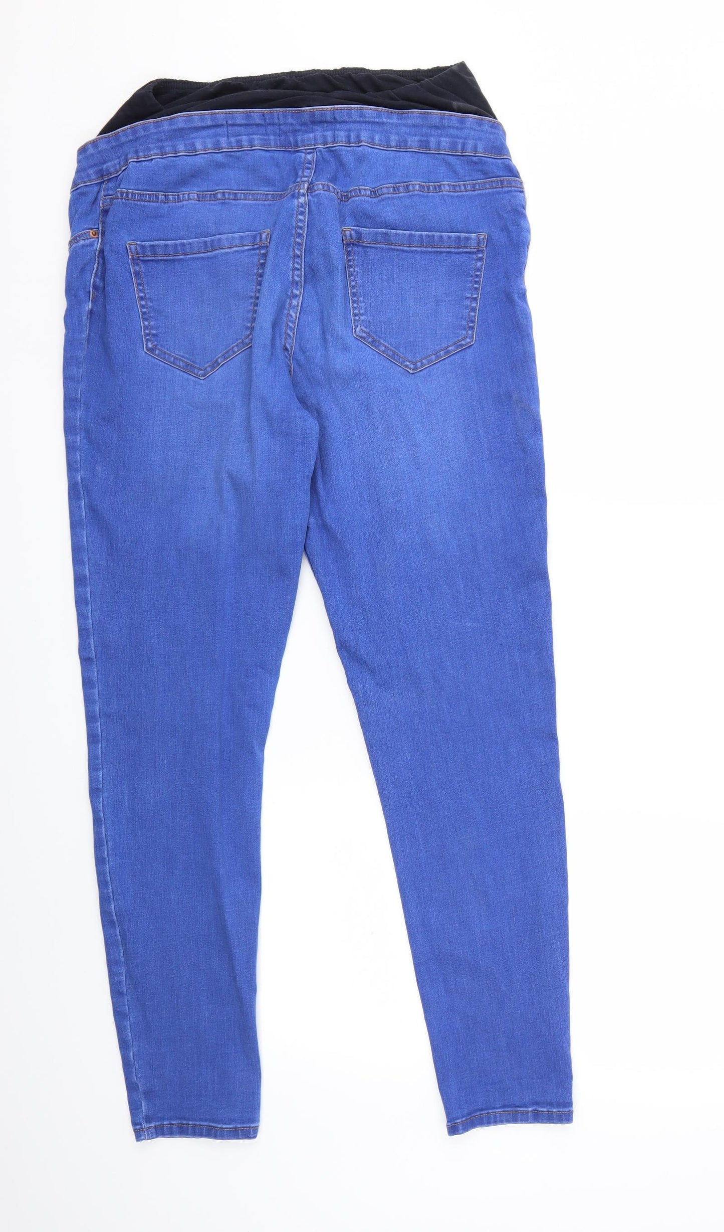 New Look Womens Blue  Denim Jegging Jeans Size 12 L27 in