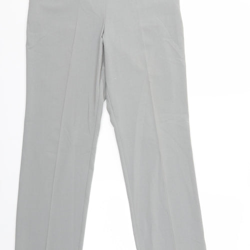 Preworn Womens Grey   Trousers  Size 32 in L29 in