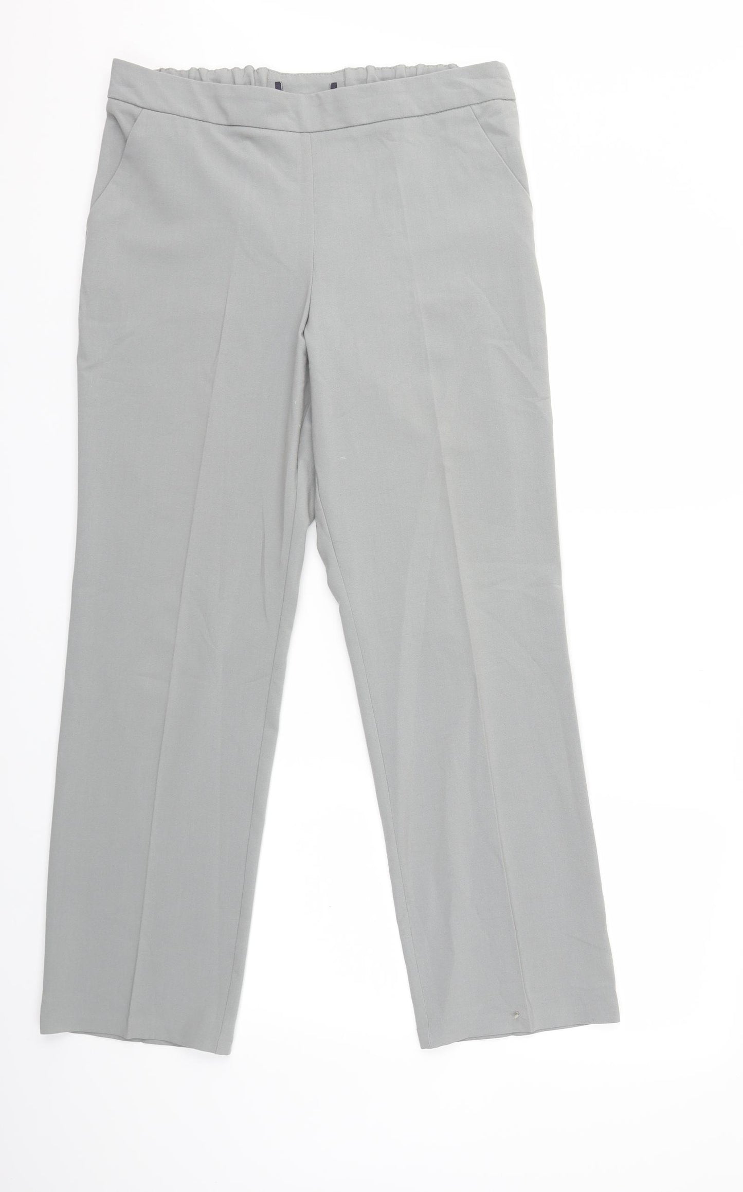 Preworn Womens Grey   Trousers  Size 32 in L29 in