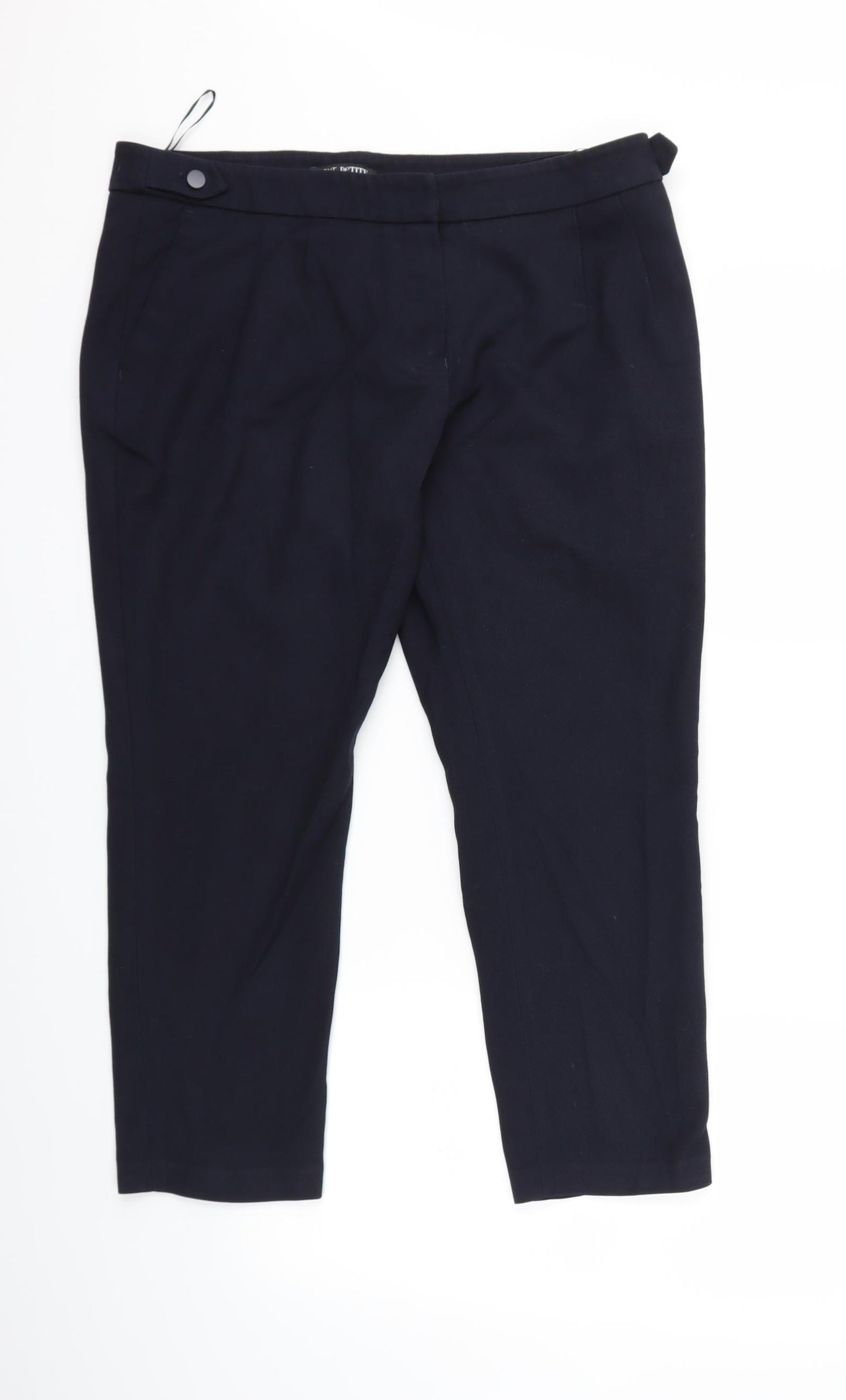 NEXT Womens Blue   Trousers  Size 14 L23 in