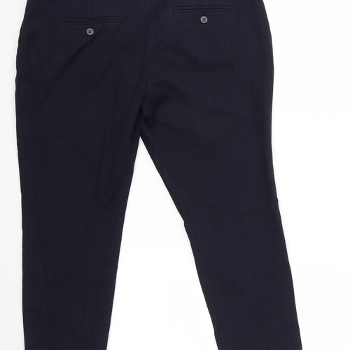 NEXT Womens Blue   Trousers  Size 14 L23 in