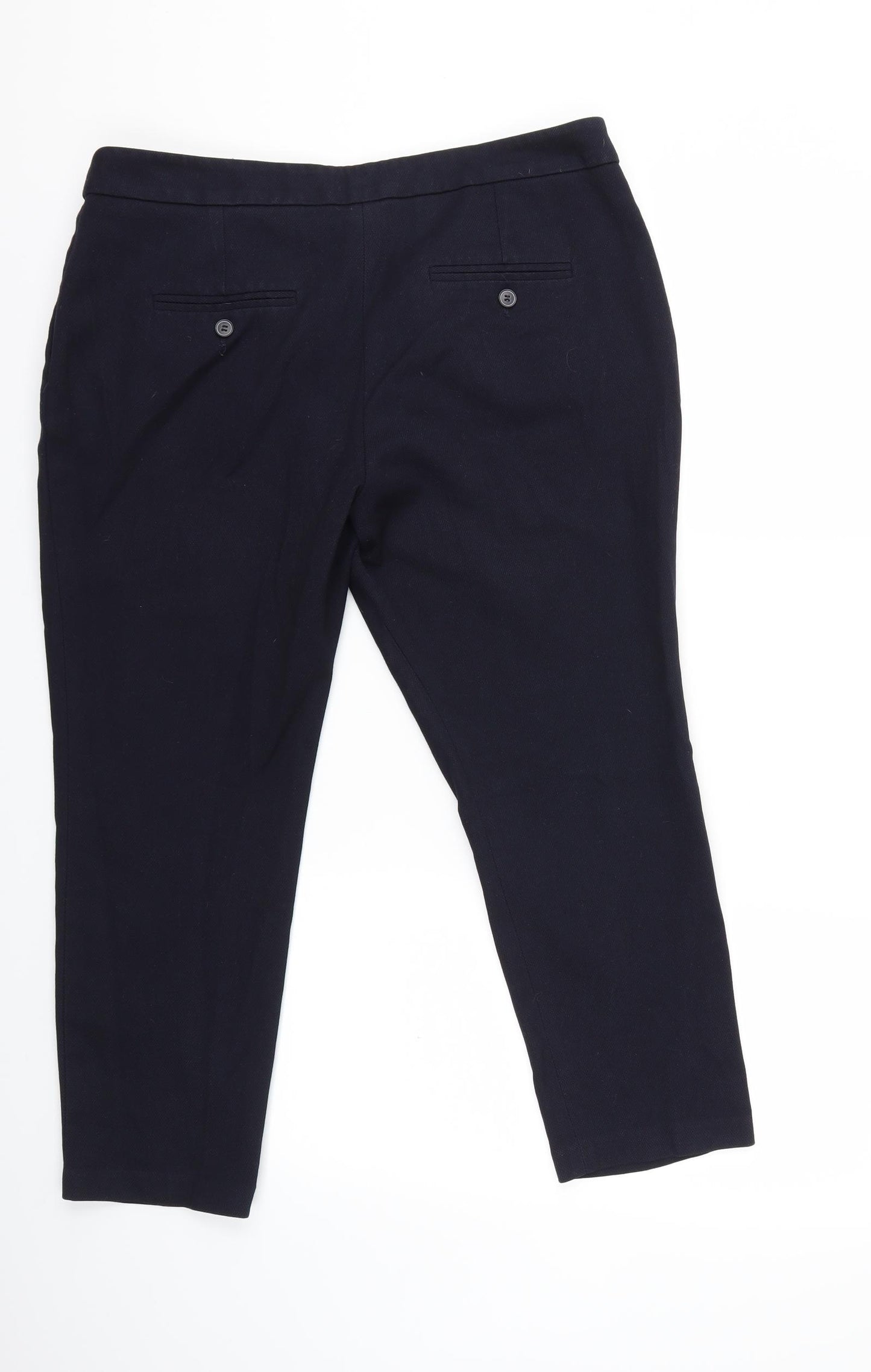 NEXT Womens Blue   Trousers  Size 14 L23 in