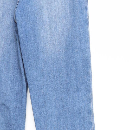 Denim & Co. Womens Blue  Denim Skinny Jeans Size 10 L30 in