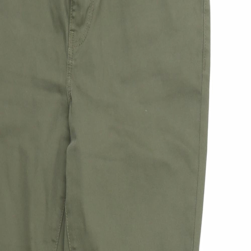 TU Womens Green  Denim Skinny Jeans Size 12 L20 in