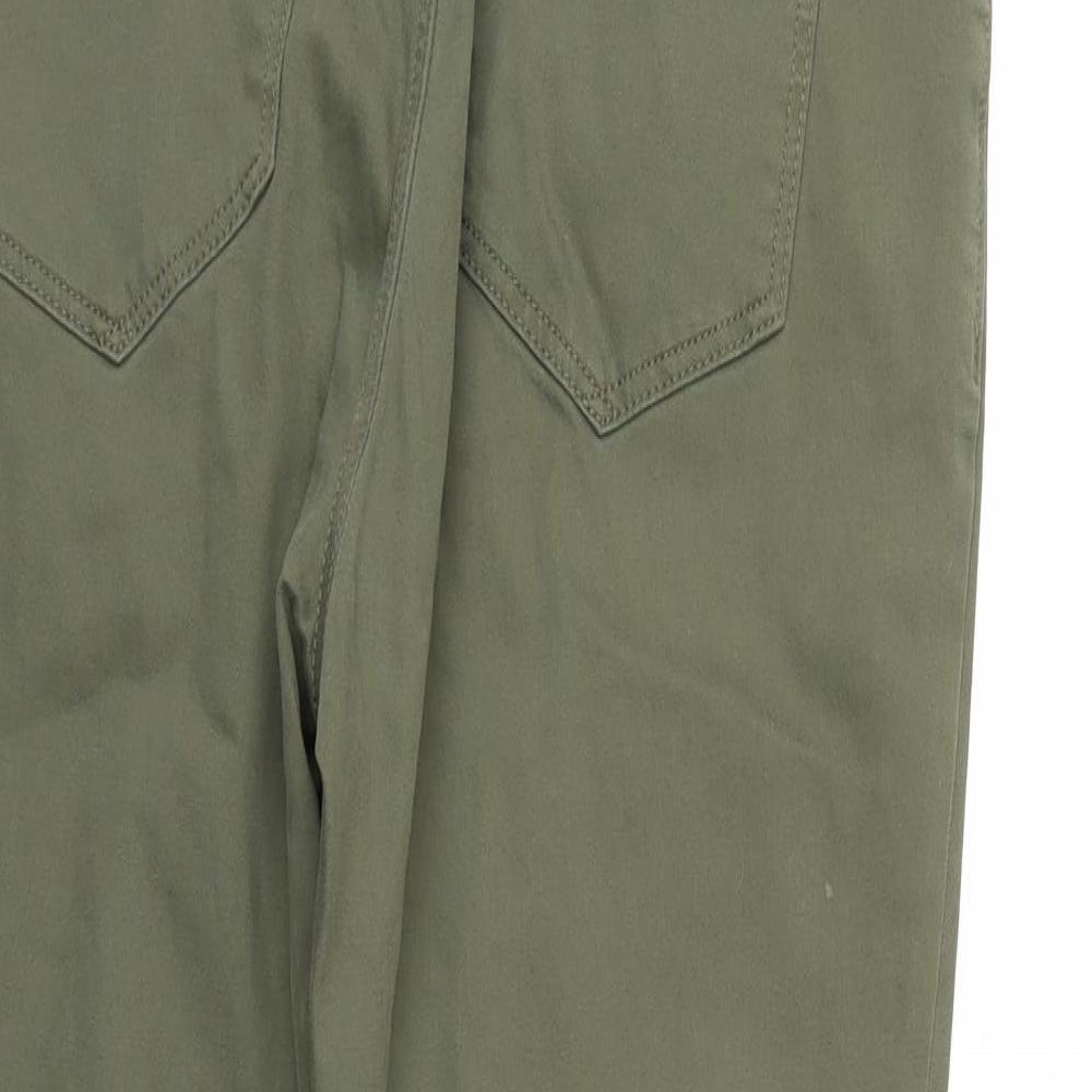 TU Womens Green  Denim Skinny Jeans Size 12 L20 in