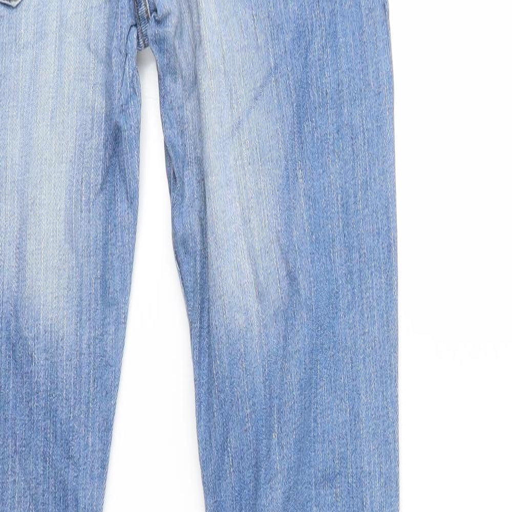 Mango Womens Blue  Denim Skinny Jeans Size 12 L31 in