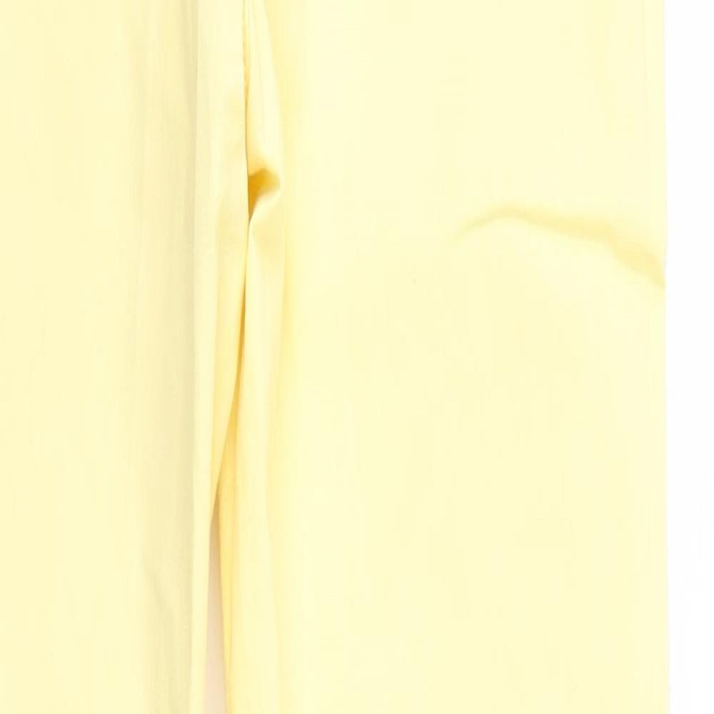 Marks and Spencer Womens Yellow  Denim Skinny Jeans Size 10 L31 in