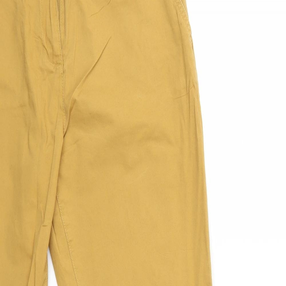 Primark Womens Brown   Chino Trousers Size 14 L28 in