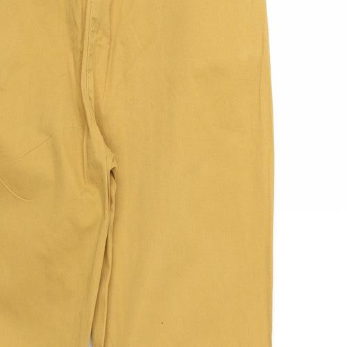 Primark Womens Brown   Chino Trousers Size 14 L28 in