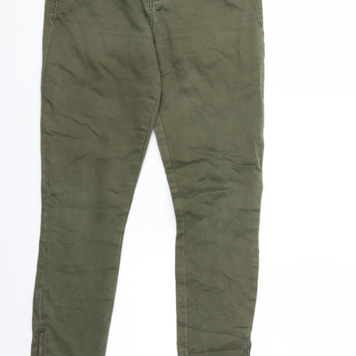 FOREVER 21 Womens Green  Denim Skinny Jeans Size 6 L27 in
