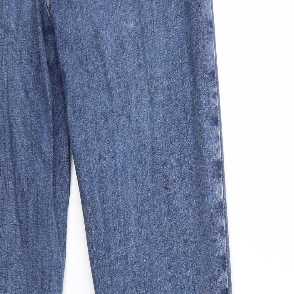 Fat Face Womens Blue  Denim Skinny Jeans Size 10 L29 in