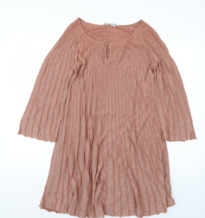 Wallis Womens Pink   Basic T-Shirt Size M
