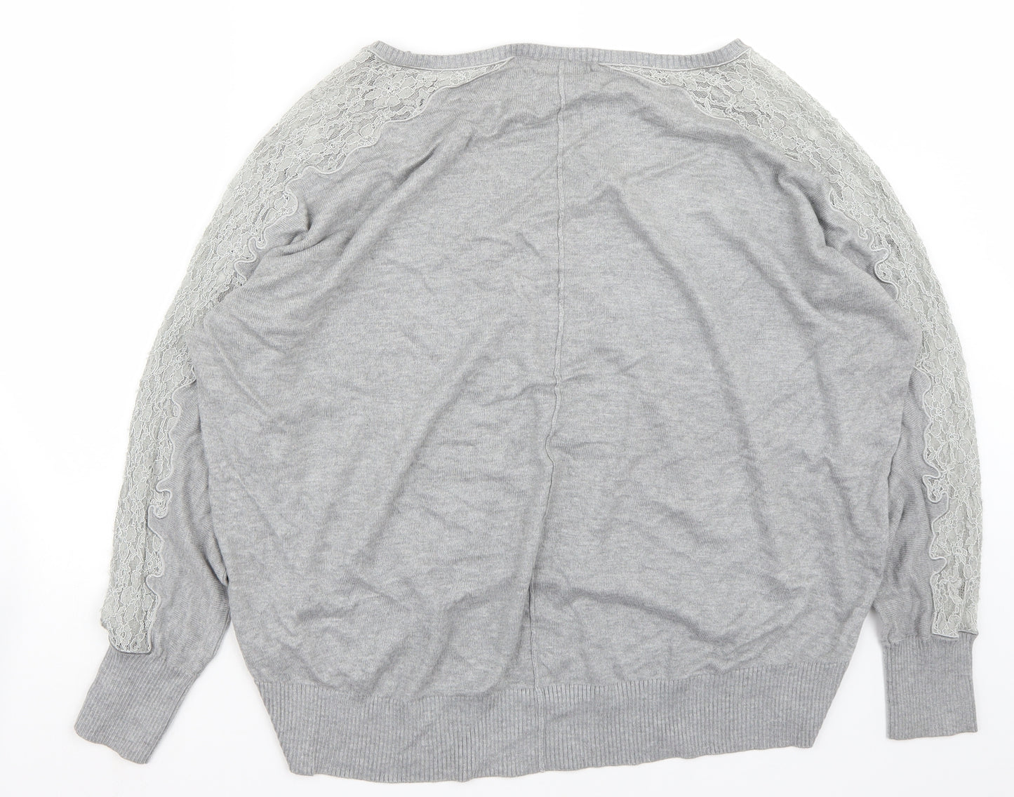 Kaliko Womens Grey   Basic T-Shirt Size 20