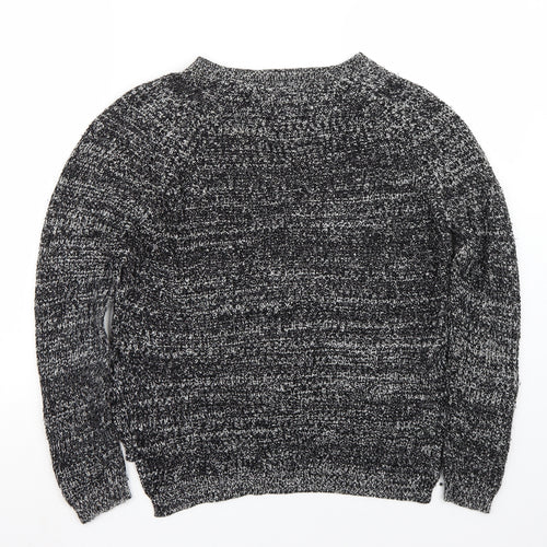 Papaya Womens Black   Pullover Jumper Size M