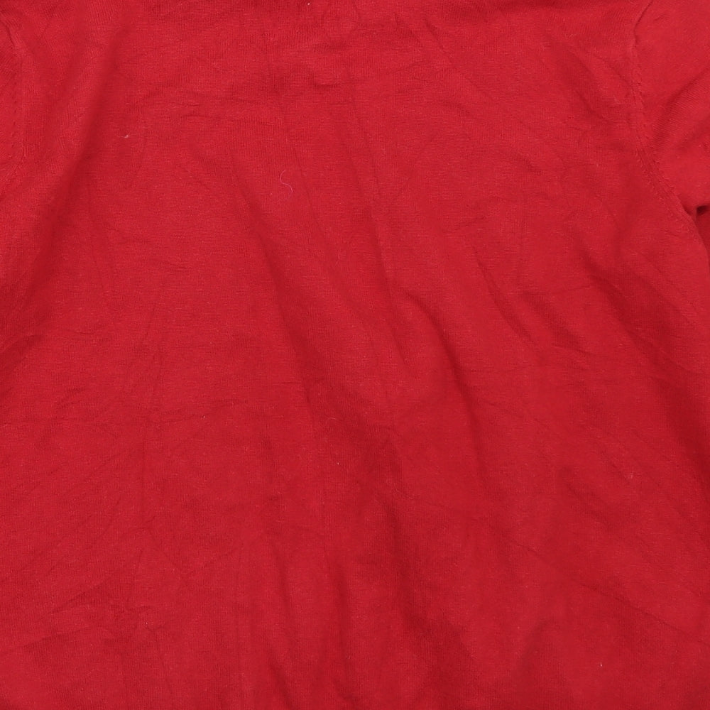 Tommy Hilfiger Mens Red   Pullover Jumper Size XL