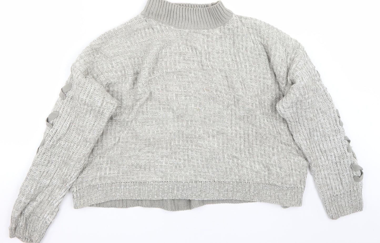Papaya Womens Grey   Pullover Jumper Size L