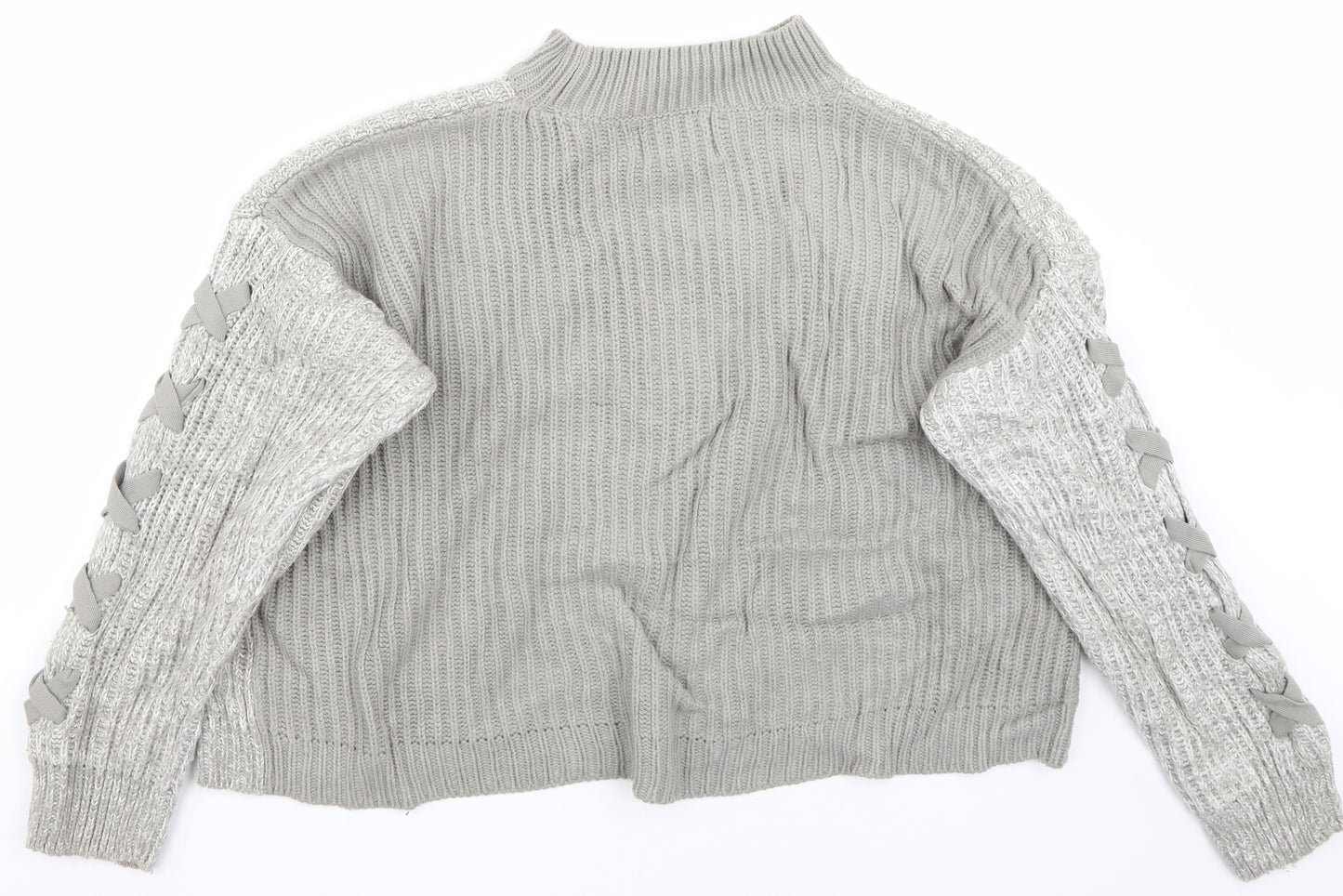 Papaya Womens Grey   Pullover Jumper Size L