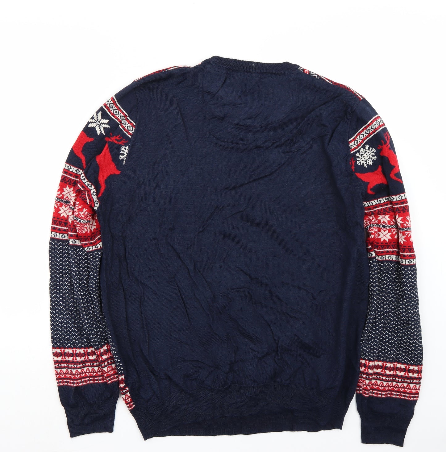 Burton Mens Blue   Pullover Jumper Size XL  - christmas