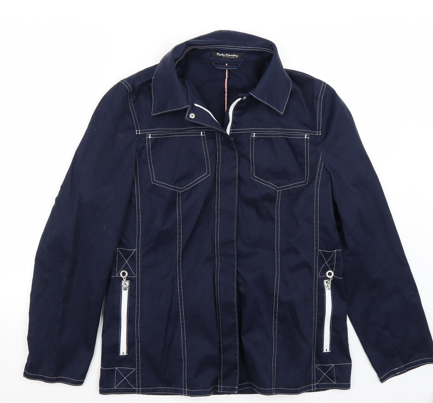 Betty Barclay Womens Blue   Jacket Coat Size 12
