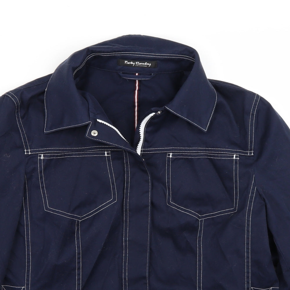 Betty Barclay Womens Blue   Jacket Coat Size 12