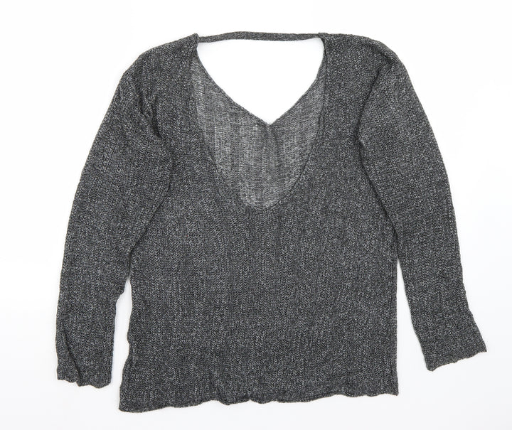 H&M Womens Grey Pullover Jumper Size S