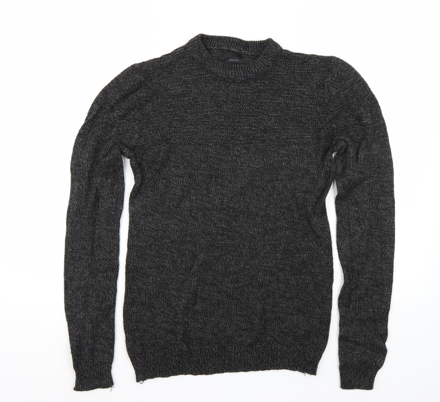 Burton Mens Grey   Pullover Jumper Size S
