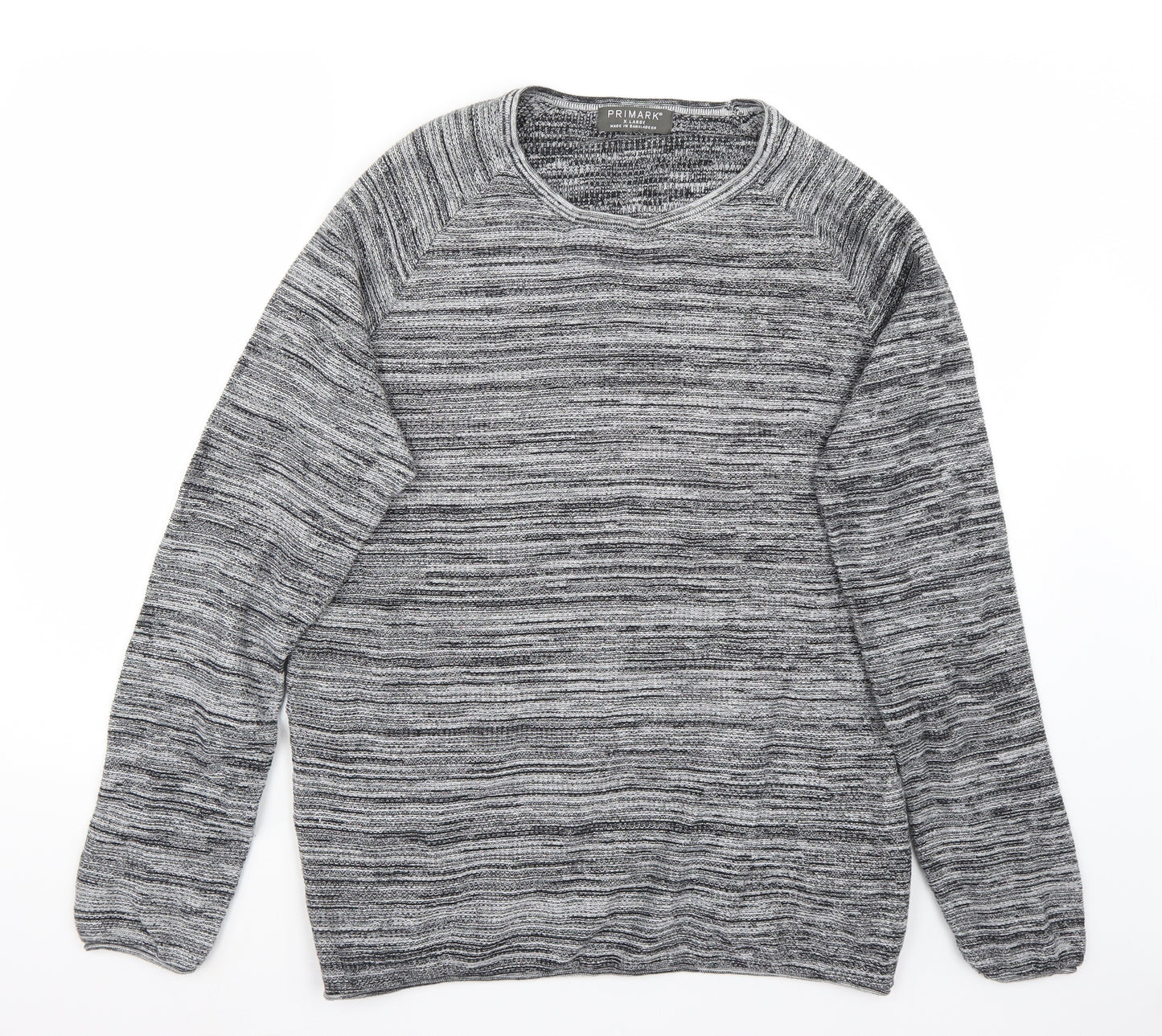 Primark Mens Grey   Pullover Jumper Size XL