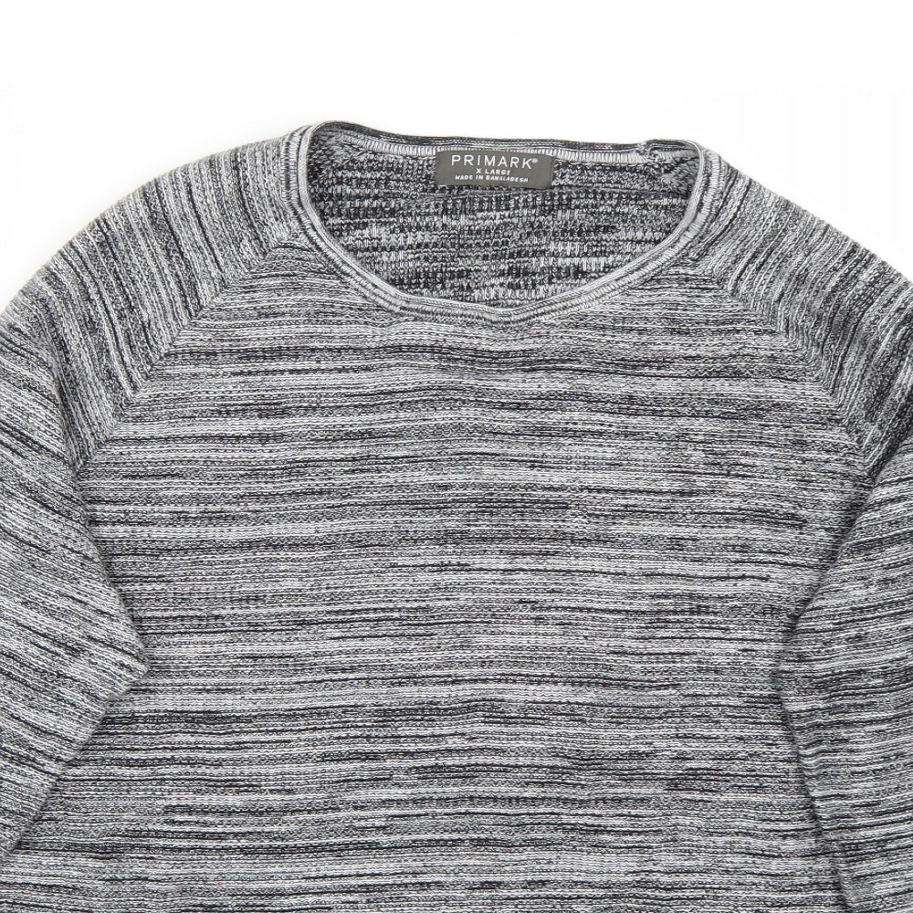 Primark Mens Grey   Pullover Jumper Size XL