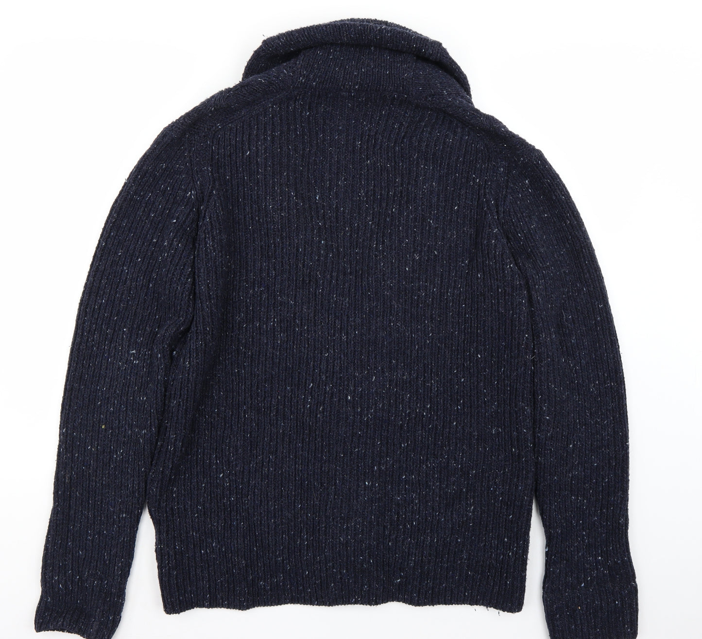 Racing green  Mens Blue   Cardigan Jumper Size M