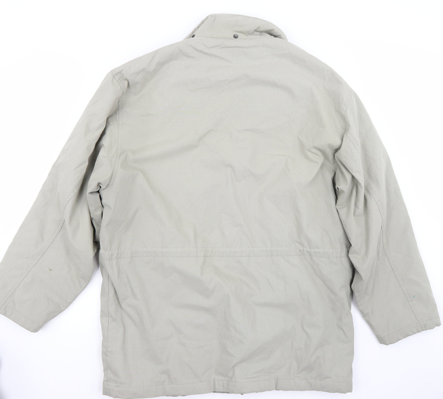 Essentials Mens Grey  Rayon Jacket Coat Size M
