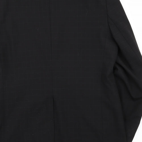 Marks and Spencer Mens Black   Jacket Suit Jacket Size 40