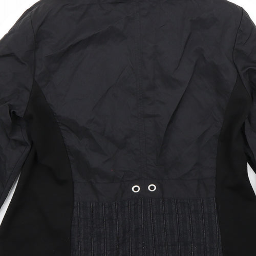 SE Womens Black   Jacket Coat Size 12