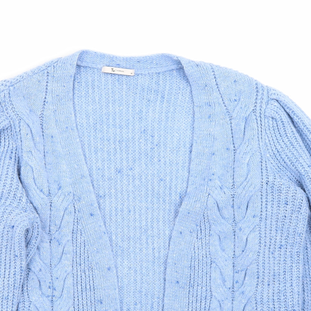 TU Womens Blue   Cardigan Jumper Size 14