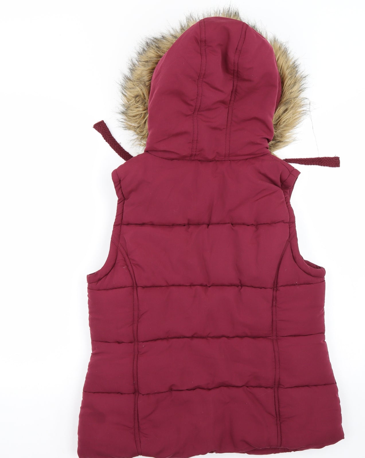 George Womens Purple   Gilet Coat Size 14