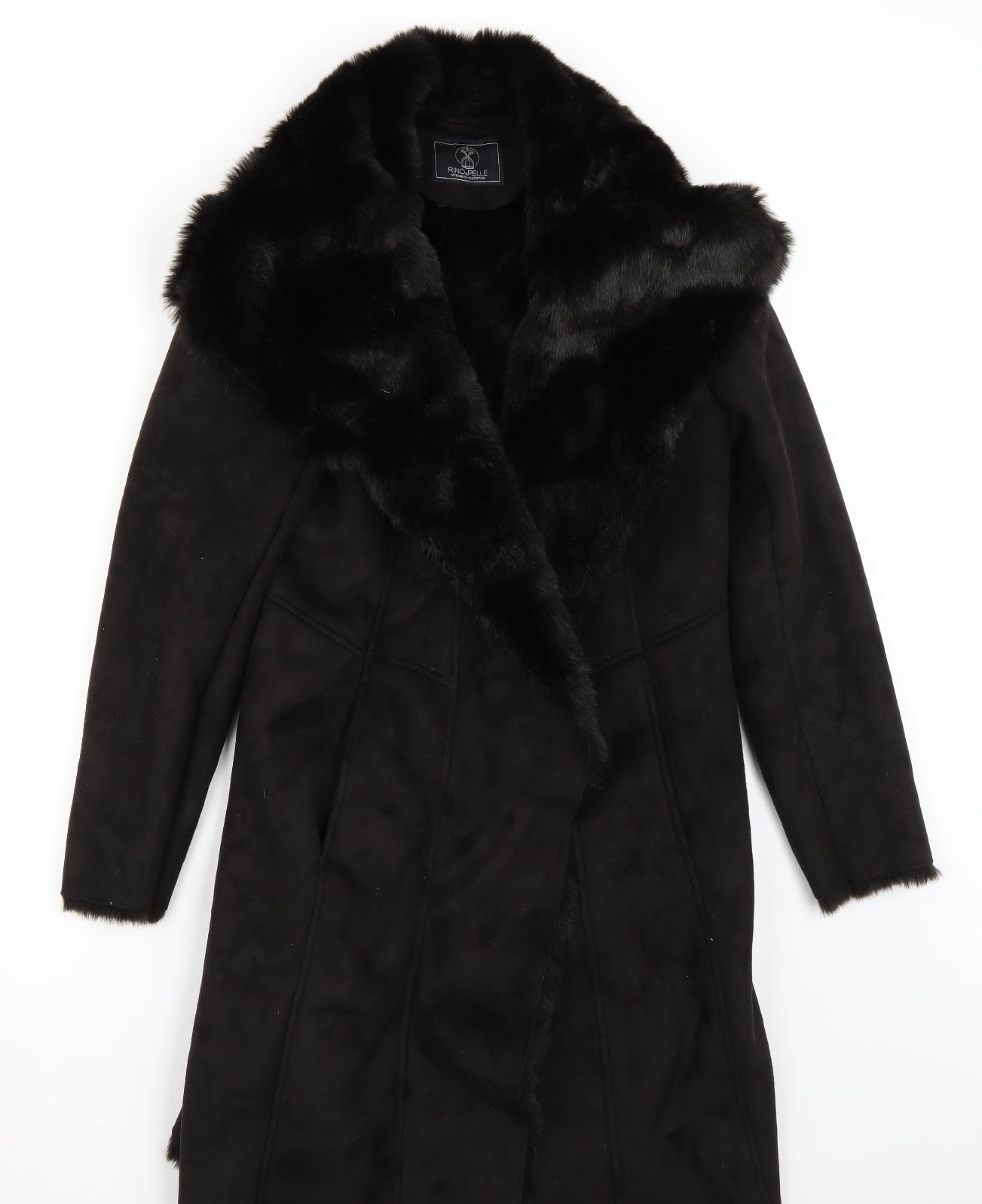 Rino & Pelle Womens Black   Jacket Coat Size 10